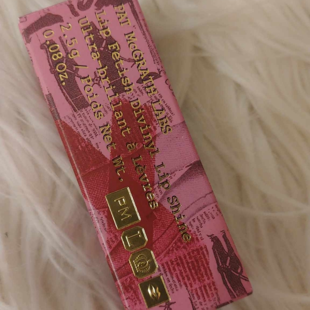 💋FIRM! NWT PAT MCGRATH LABS LIP FETISH DIVINYL LIP SHINE 594 BELLE AMOUR - Picture 2 of 13
